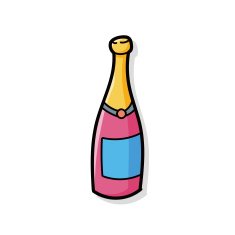 Champagne Doodle N14