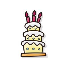 cake doodle N16