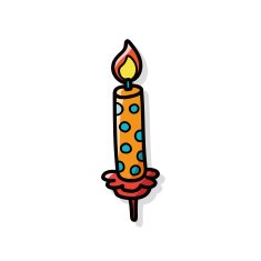 candle doodle N5