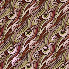 Vector seamless abstract nature pattern N3