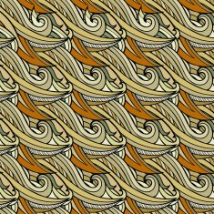 Vector seamless abstract nature pattern N5