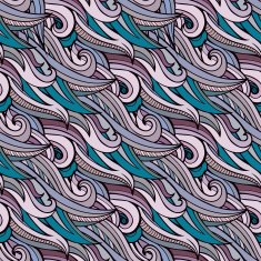 Vector seamless abstract nature pattern N7