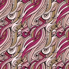 Vector seamless abstract nature pattern N8