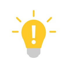 Lightbulb idea icon vector illustration eps10 on white background
