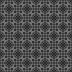 Doodle seamless pattern in black and white N2