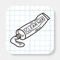 toothpaste doodle