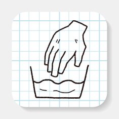 wash hand doodle