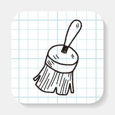 clean brush doodle N3