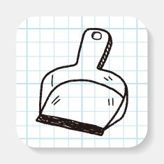 dustpan doodle