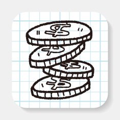 doodle money coin N2