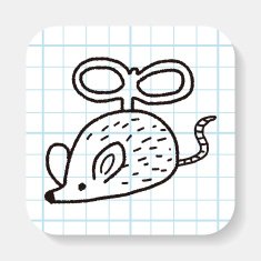 Doodle Toy Mouse Free Image Download