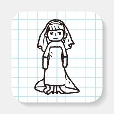 bride doodle