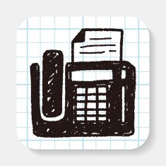 Doodle Fax machine