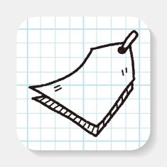 tag doodle drawing