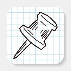 doodle pushpin