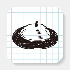food cover doodle