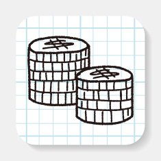 doodle money coin N3