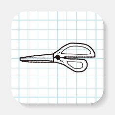 scissors doodle N2
