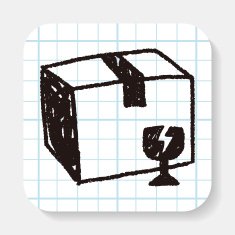 shipping box doodle N3