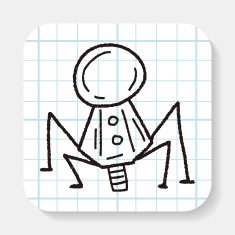 Doodle Spaceship N2