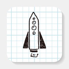 Doodle Spaceship N3