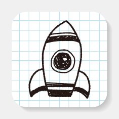 Doodle Spaceship N4