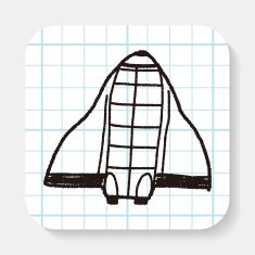 Doodle Spaceship N5