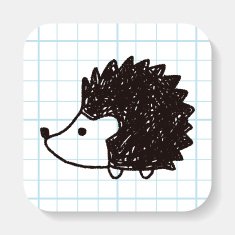 Doodle Hedgehog