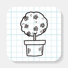 plant doodle N51