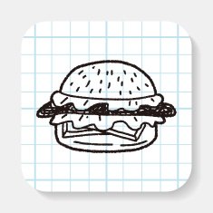 Doodle Hamburger N2