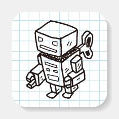 robot doodle N53