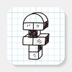 block toy doodle