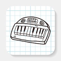 keyboard doodle