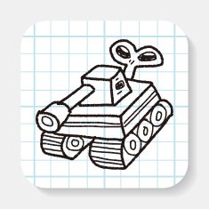 toy tank doodle