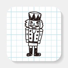 toy soldier doodle