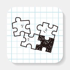 jigsaw doodle