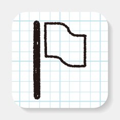 Doodle flag N3