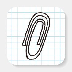 Doodle Paper clips N2
