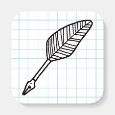 Quill doodle