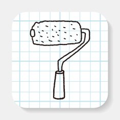 paintbrush doodle N9