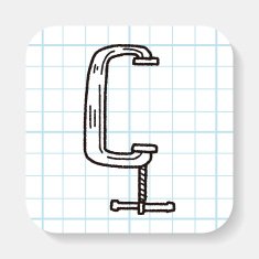 jaw vice doodle