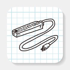 Extension cord doodle N2