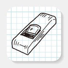 wood plane doodle