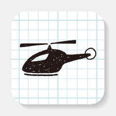 doodle helicopter