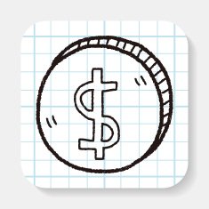 doodle money coin N4