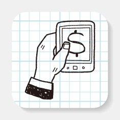 money mobile doodle