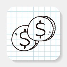 doodle money coin N6