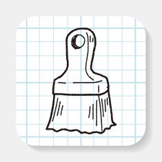 paint brush doodle N2
