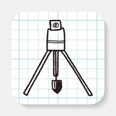 construction vertical tool doodle