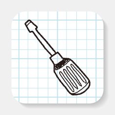 Screwdrivers doodle